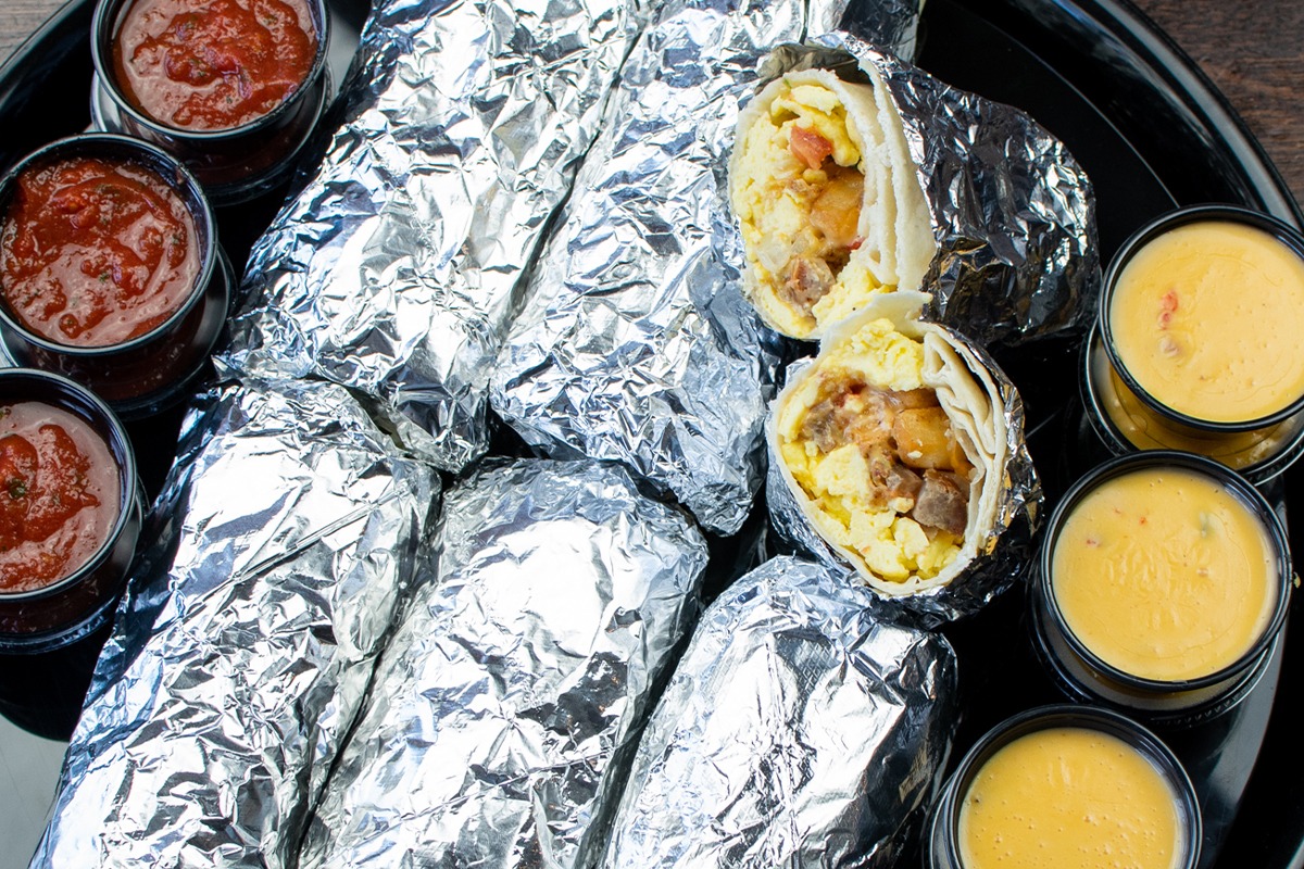 Half Dozen Breakfast Burritos
